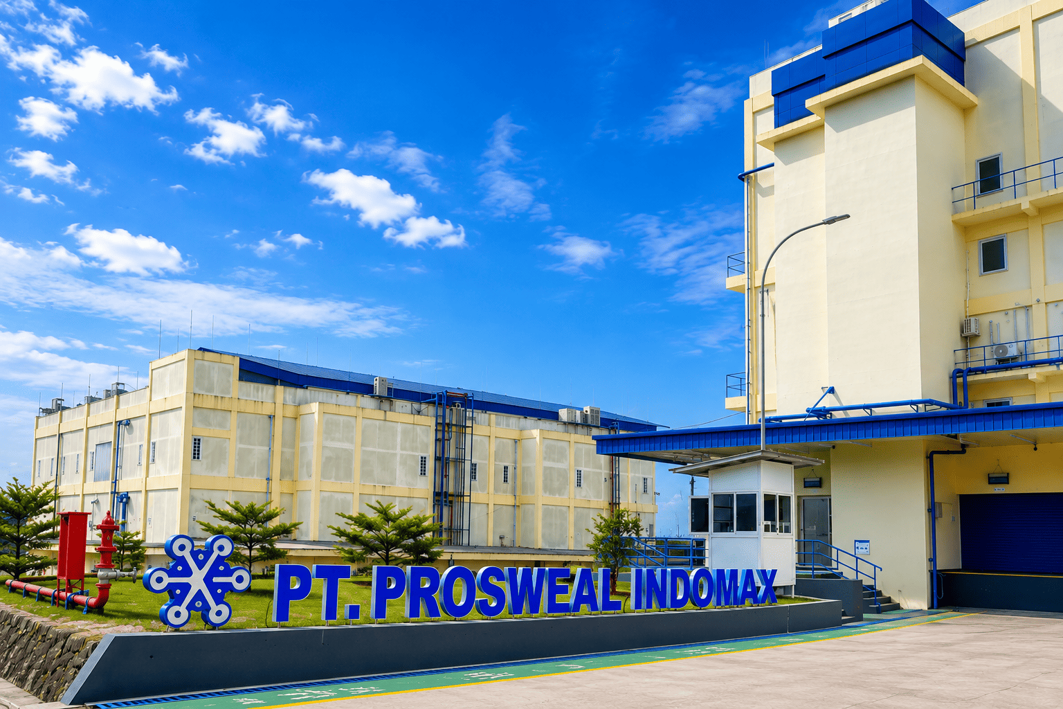Fasilitas produksi PT Prosweal Indomax Sukabumi