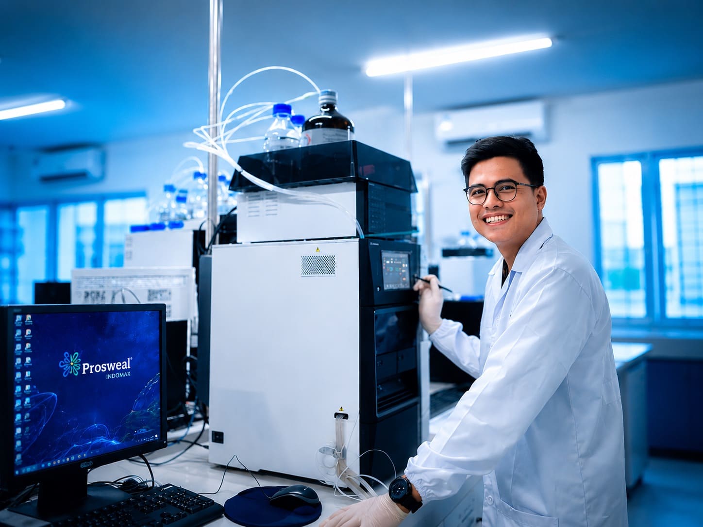 Quality assurance facility at PT Prosweal Indomax