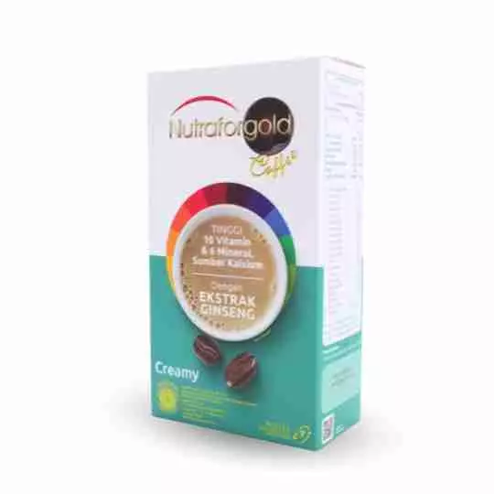 NUTRAFORGOLD CREAMY COFFEE — Prosweal Indomax
